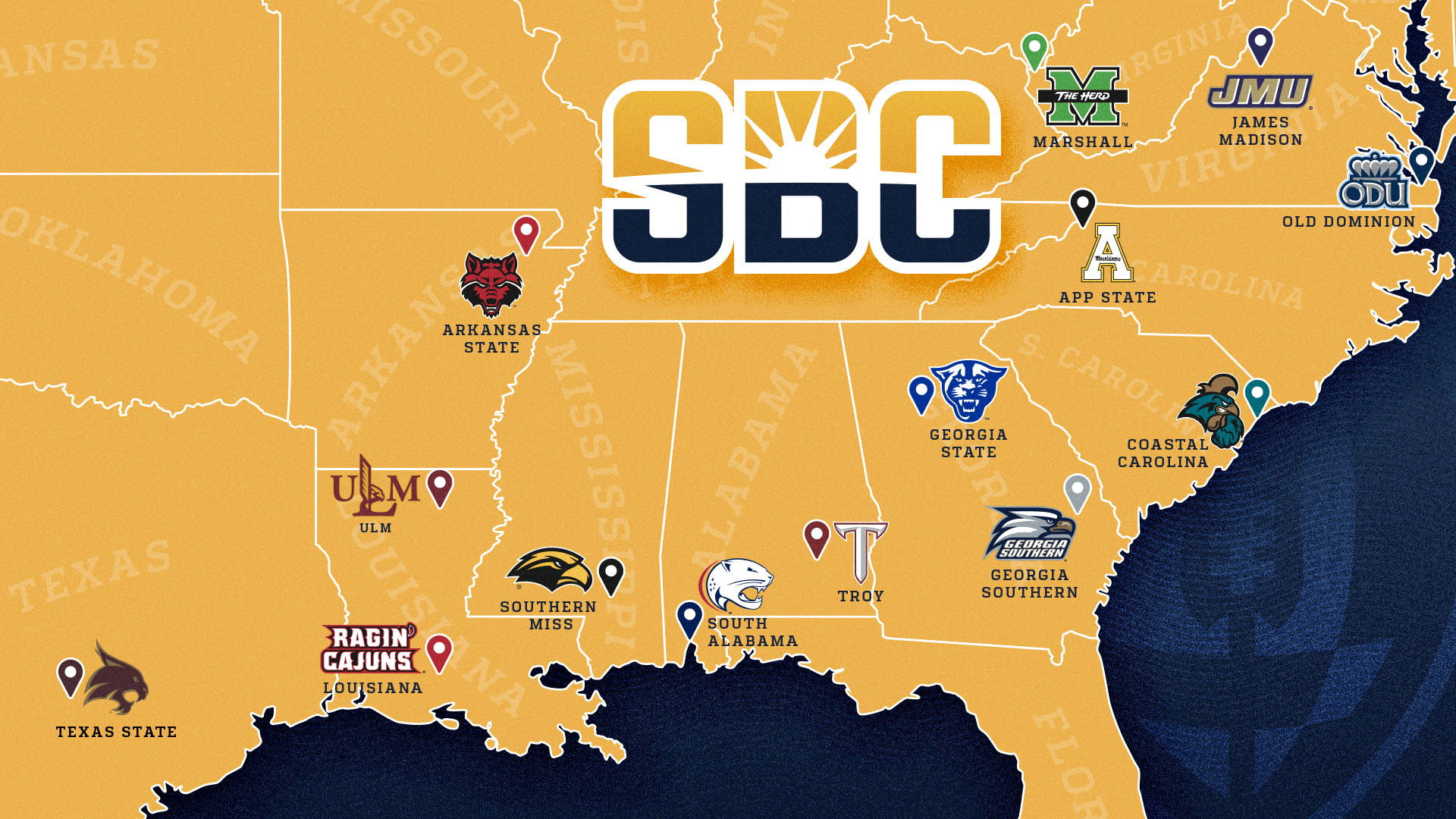 Welcome to the New Sun Belt Conference - Sun Belt Conference